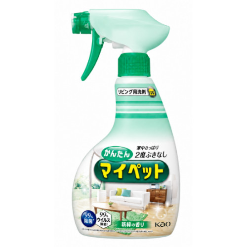 Універсальний спрей для прибирання Kao Kantan My Pet Fresh Green, 400 мл